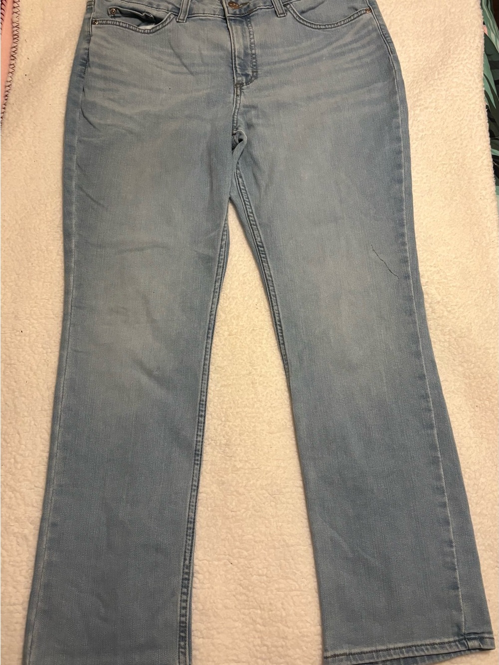 Lee Brand Light Blue Women's Straight-Leg Jeans
